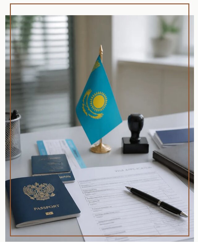 Оформление визы в Казахстан для поездки и работы в Кемерово