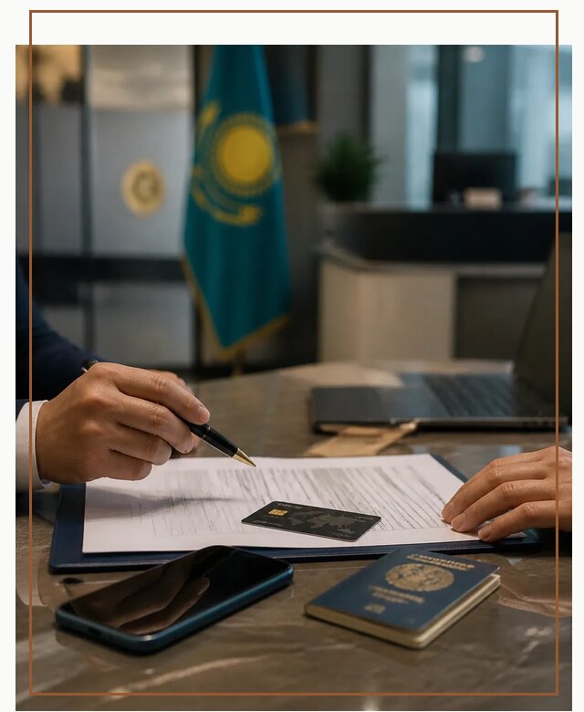 Открытие счета и банковской карты в Казахстане в Кемерово